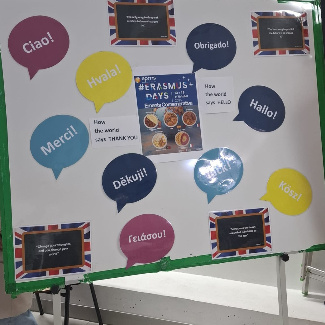 EPMS celebra os Erasmus Days com entrega de diplomas e partilha de experiências internacionais